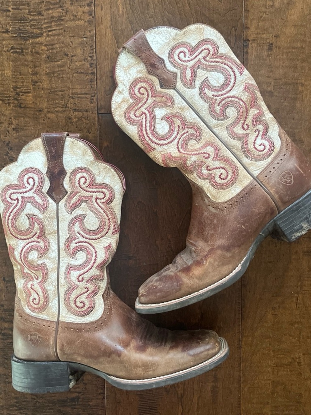 Ariat Quickdraw western cowboy boots in ‘Sandstorm’ Sz. 6 - Picture 2 of 7